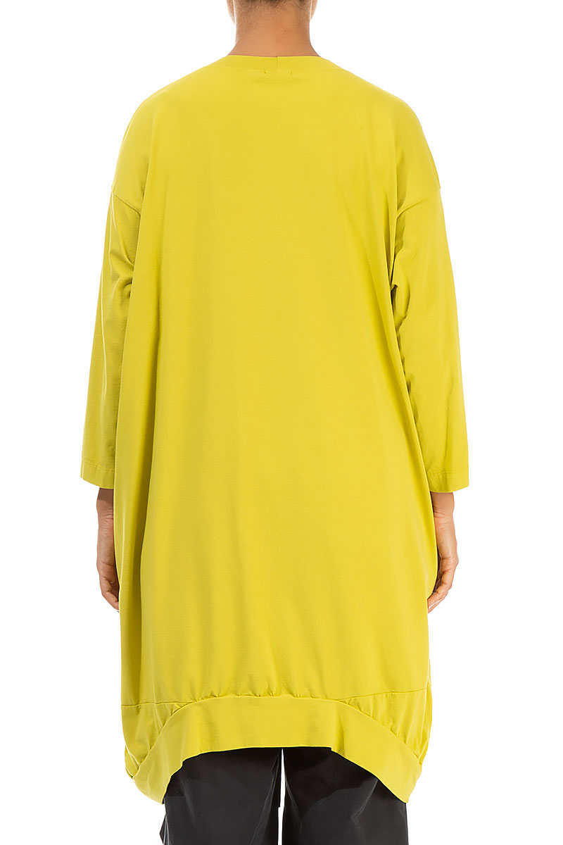 Balloon Cyber Lime Mirage Cotton Tunic
