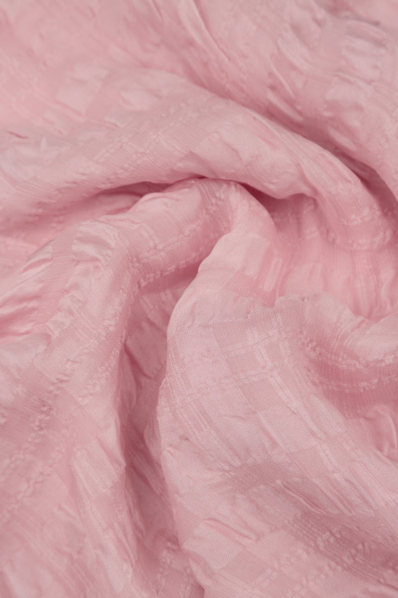 Layered Powder Pink Light Silk Tunic 5