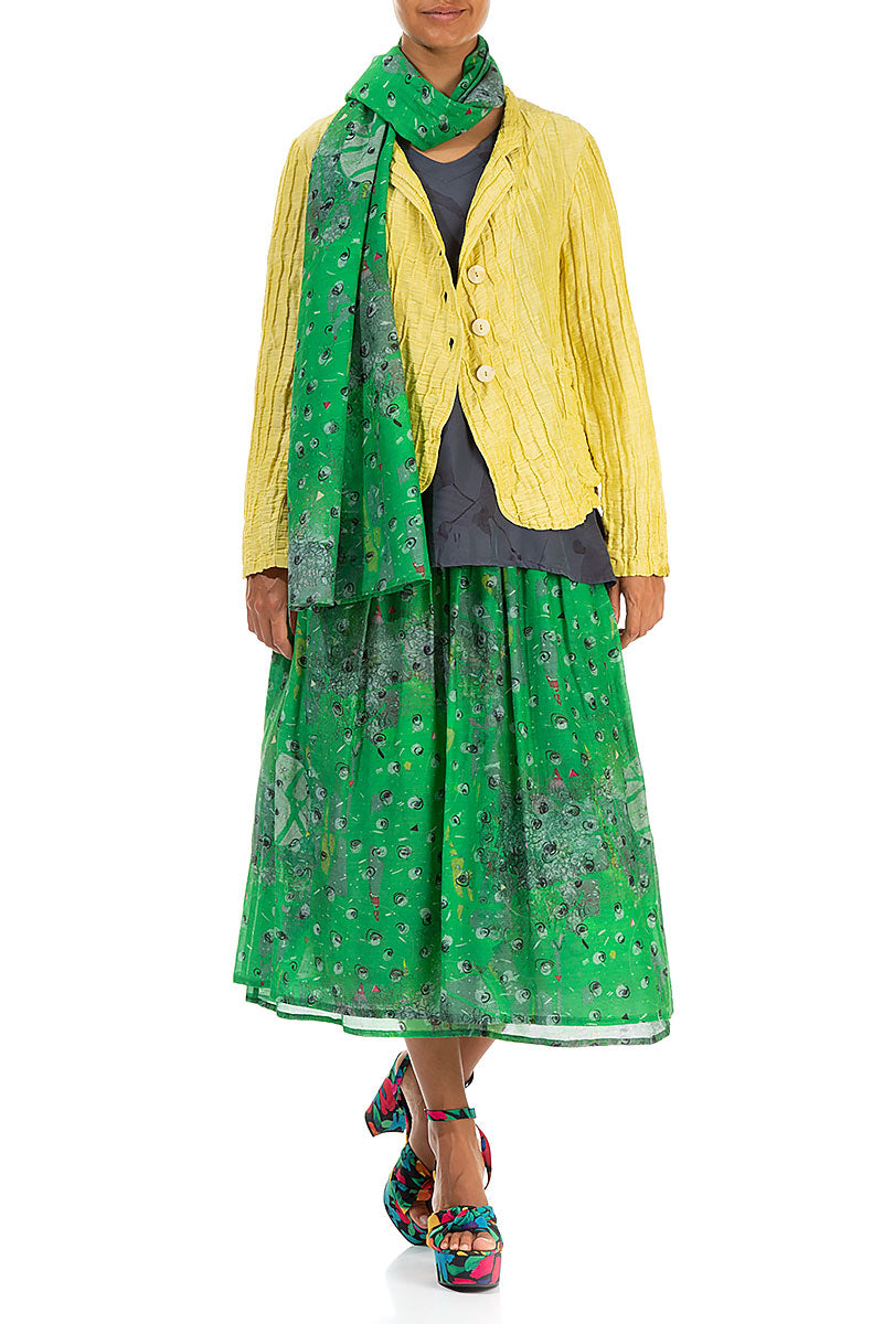 Meadow Silk Cotton Scarf