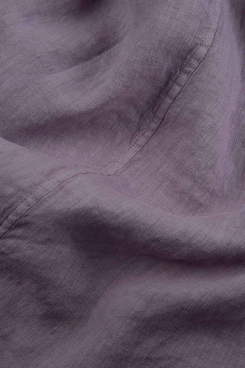 Romantic Lavender Linen Dress
