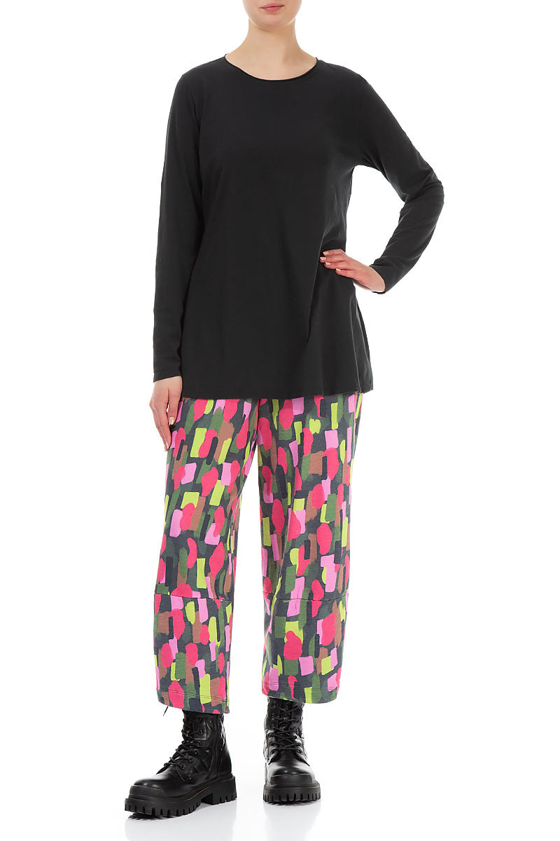 Black Soft Cotton Top