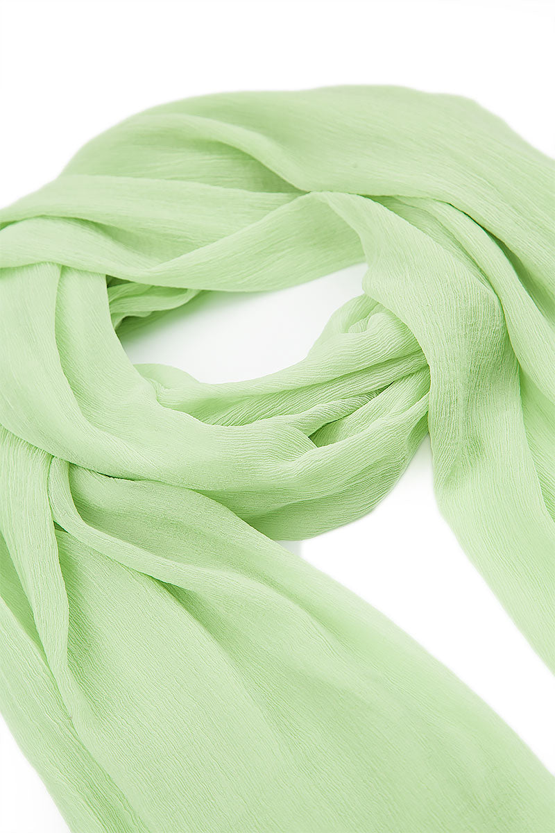 Green Sorbet Silk Scarf