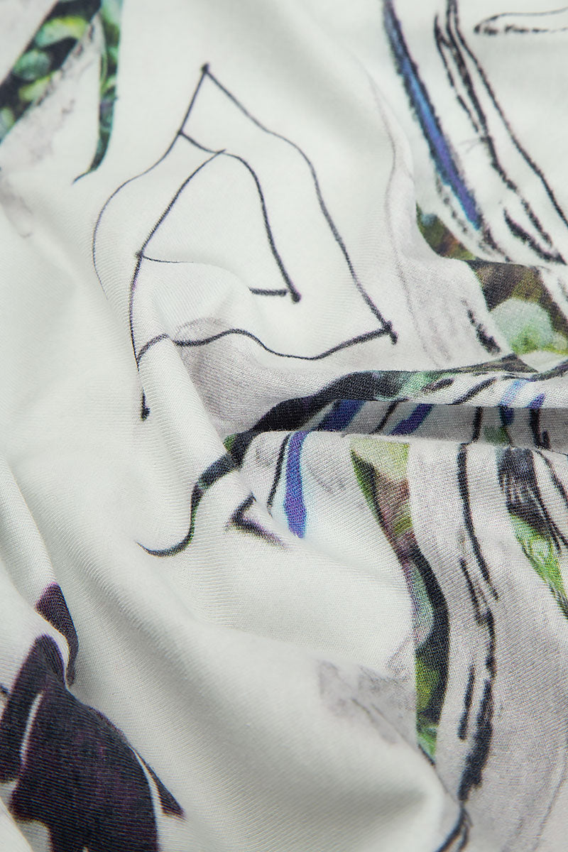 Hooded Urban Jungle Cotton Jacket