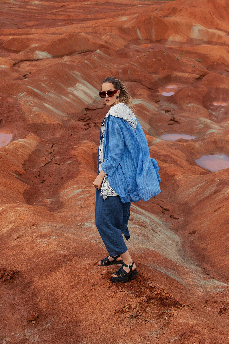 Hooded Urban Jungle Cotton Jacket