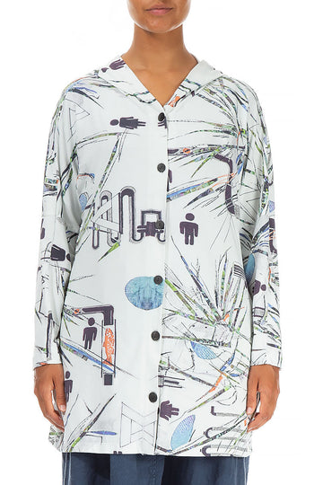 Hooded Urban Jungle Cotton Jacket