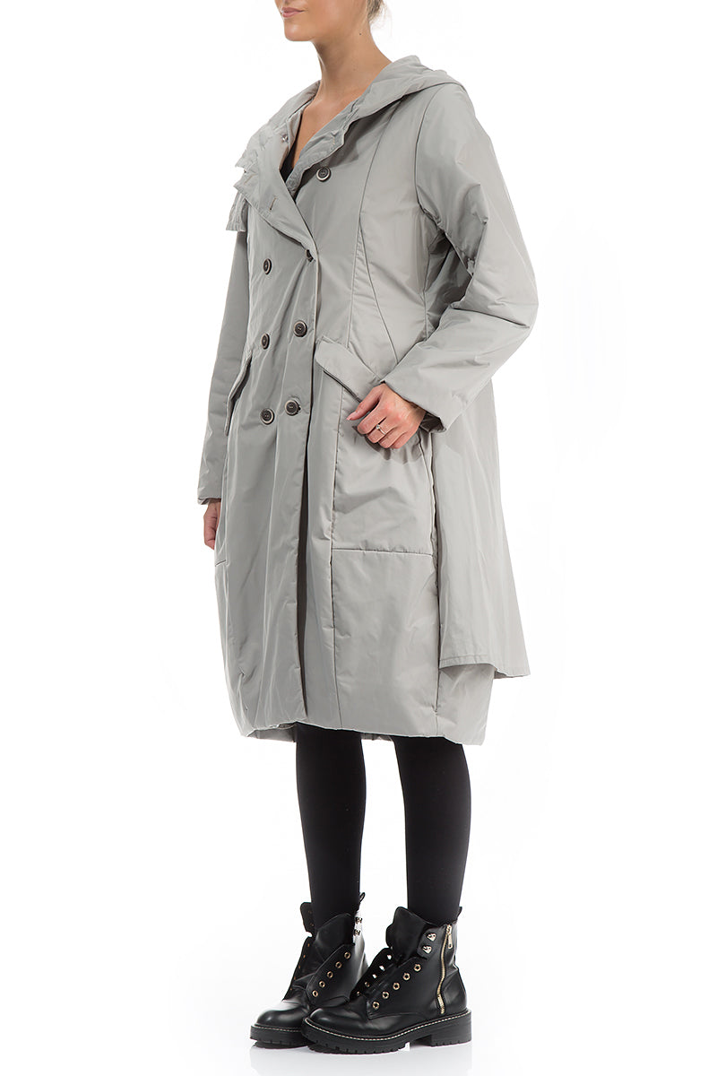 Light Grey Spring Jacket - Coat