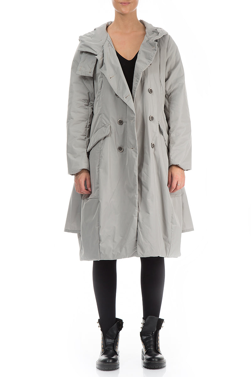 Light Grey Spring Jacket - Coat