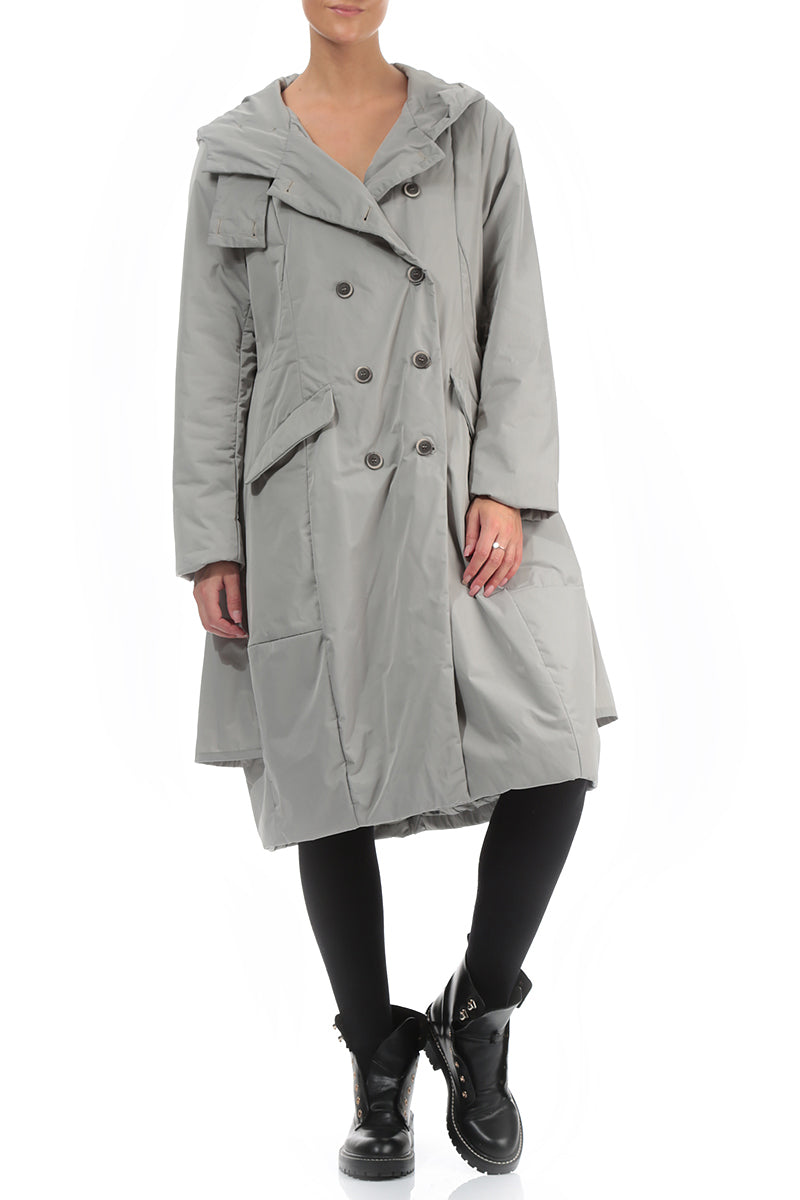 Light Grey Spring Jacket - Coat
