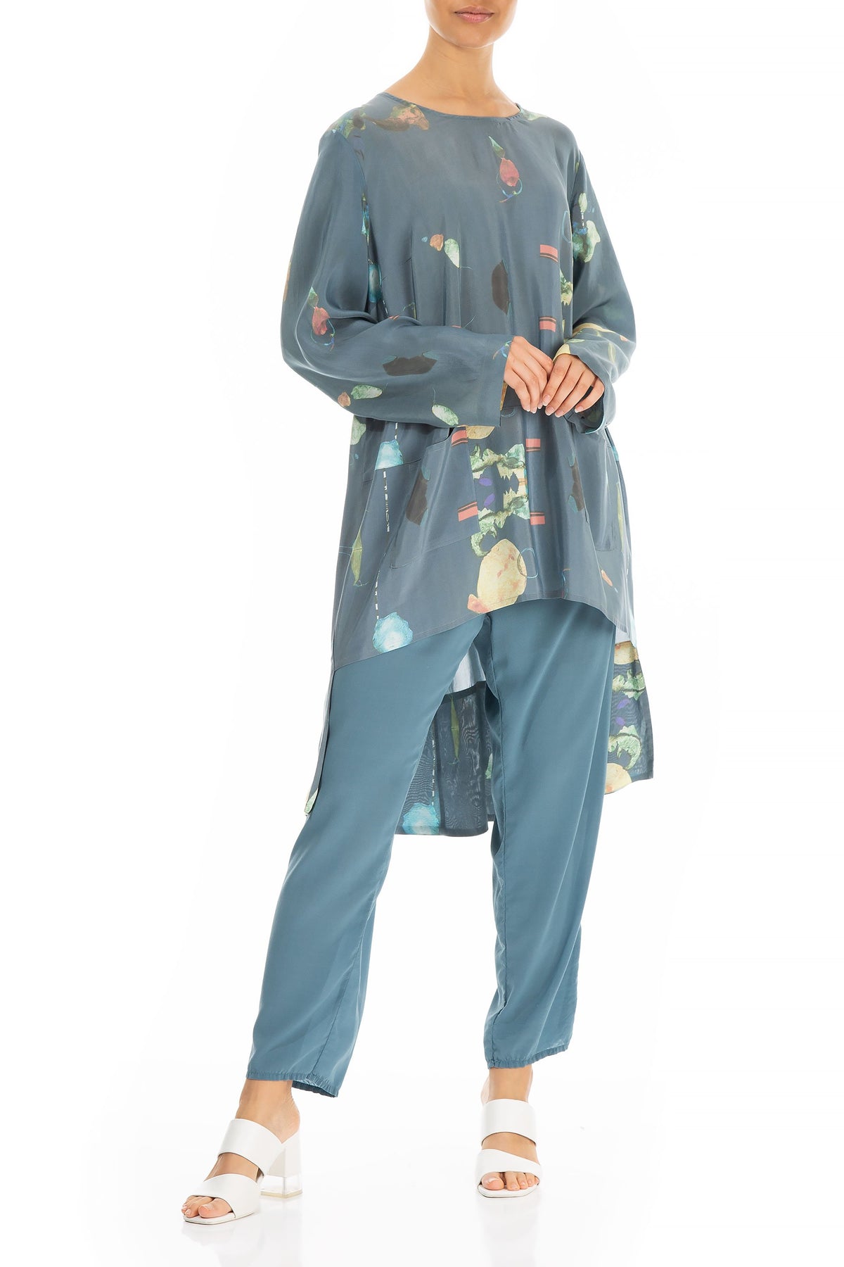 Longer Back Fairy-Tale Silk Bamboo Tunic