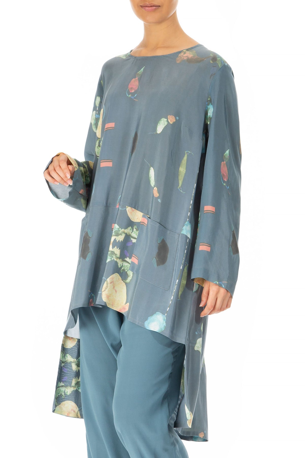 Longer Back Fairy-Tale Silk Bamboo Tunic