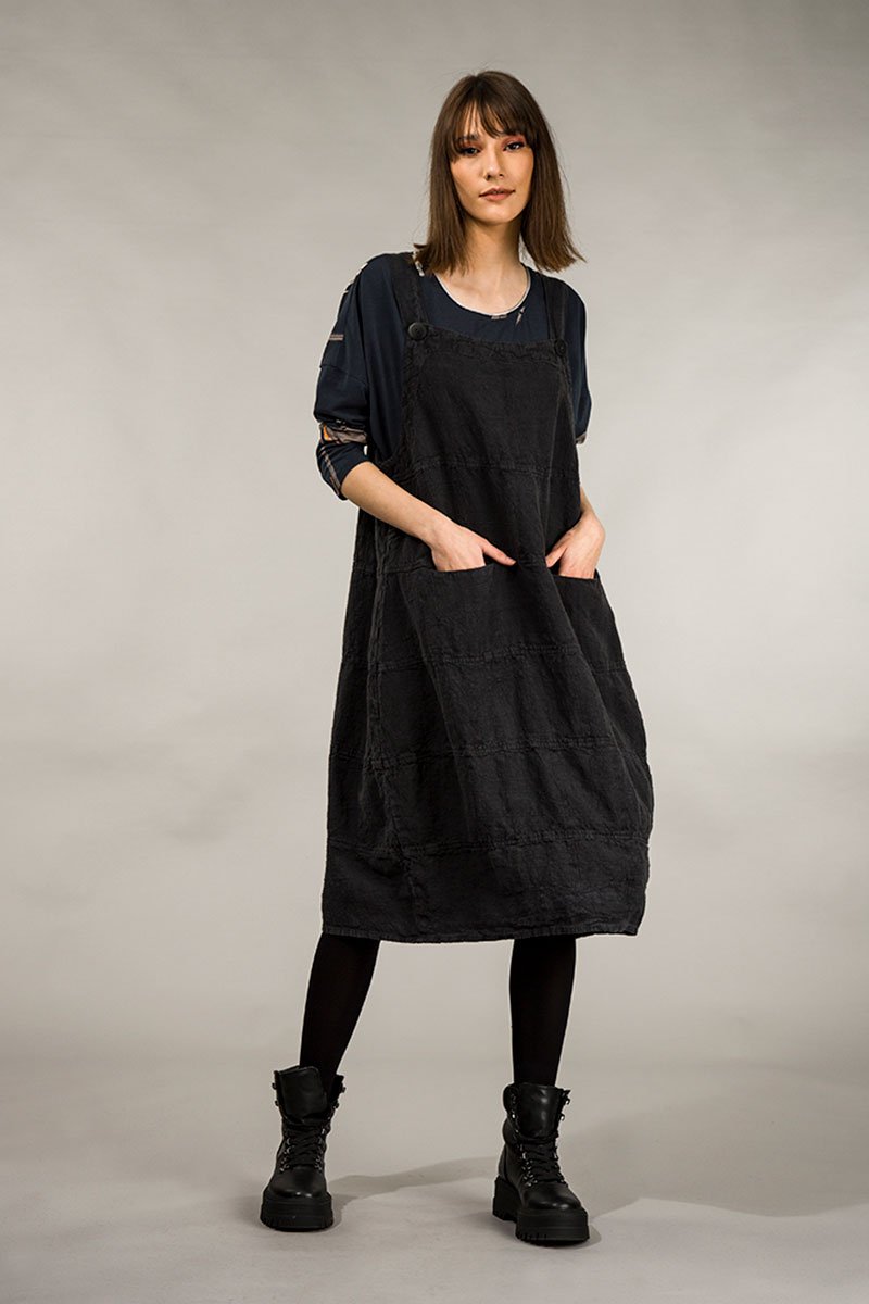 Round Neck Leaves Print Cotton Blouse