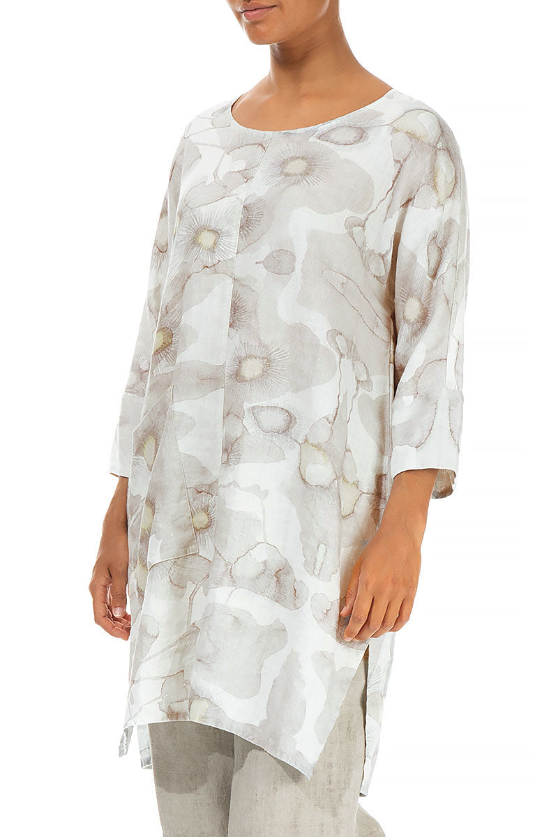 Single Pocket Camomile Linen Tunic