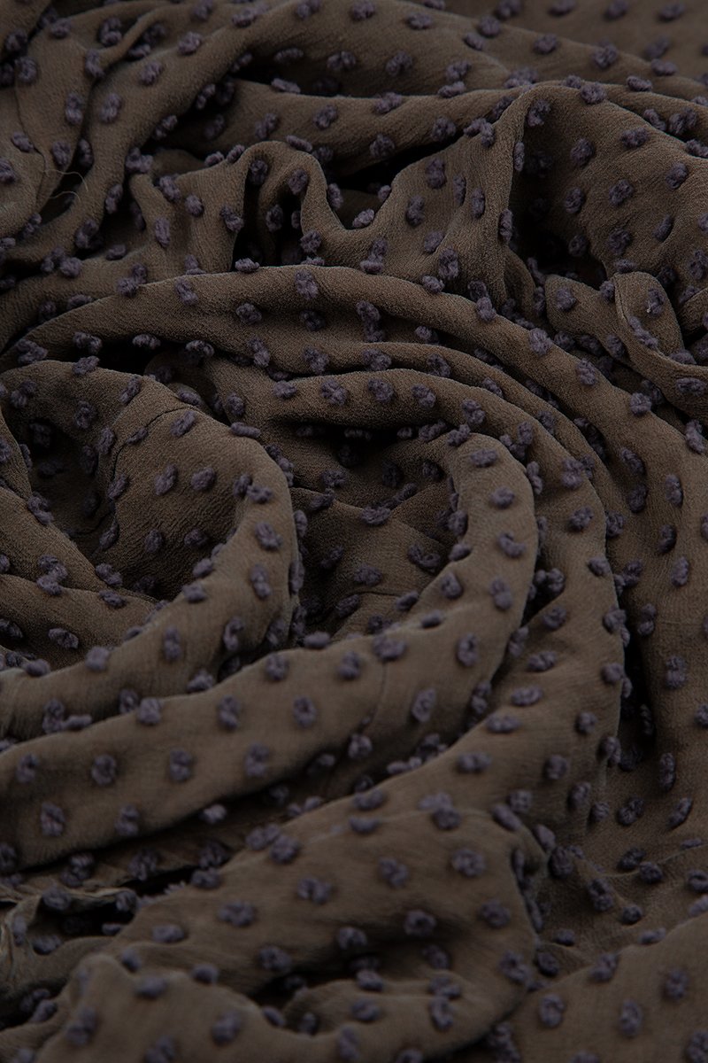 Subtle Dotty Ash Silk Tunic